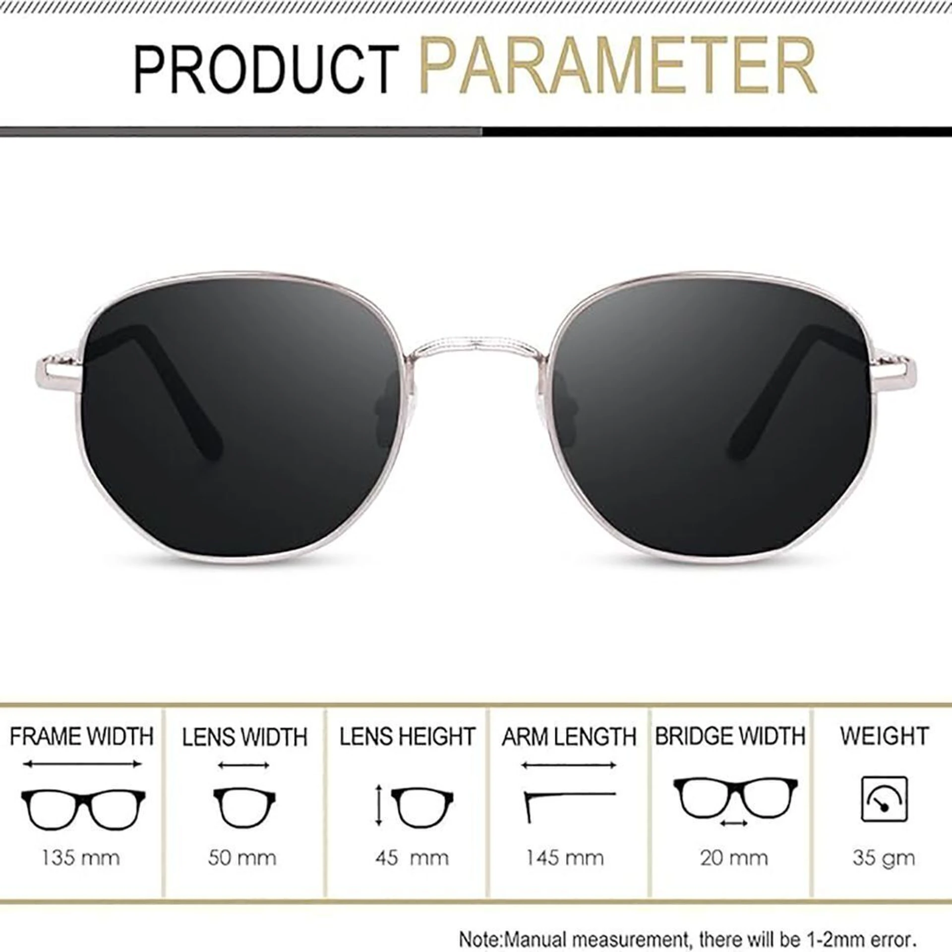 Classic UV400 Polarized Sunglasses