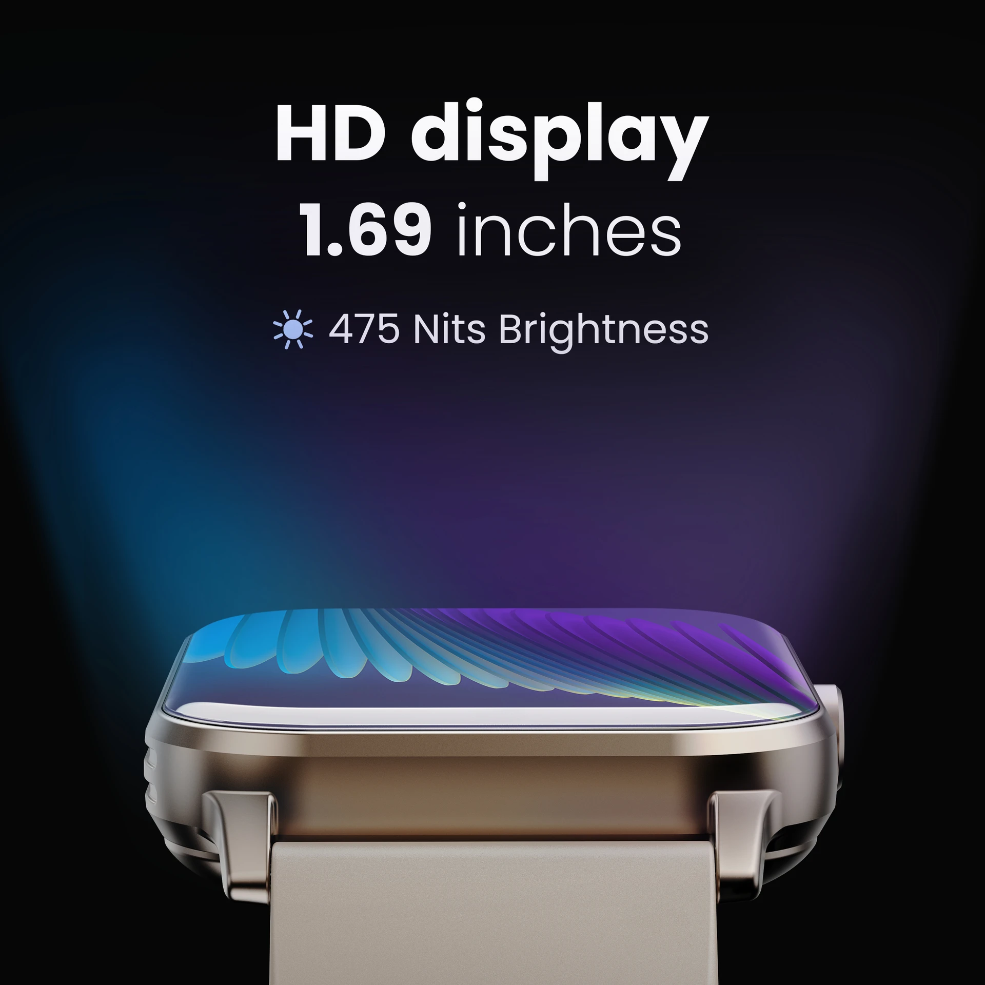 Smart Fitness Watch with HD Touch Display