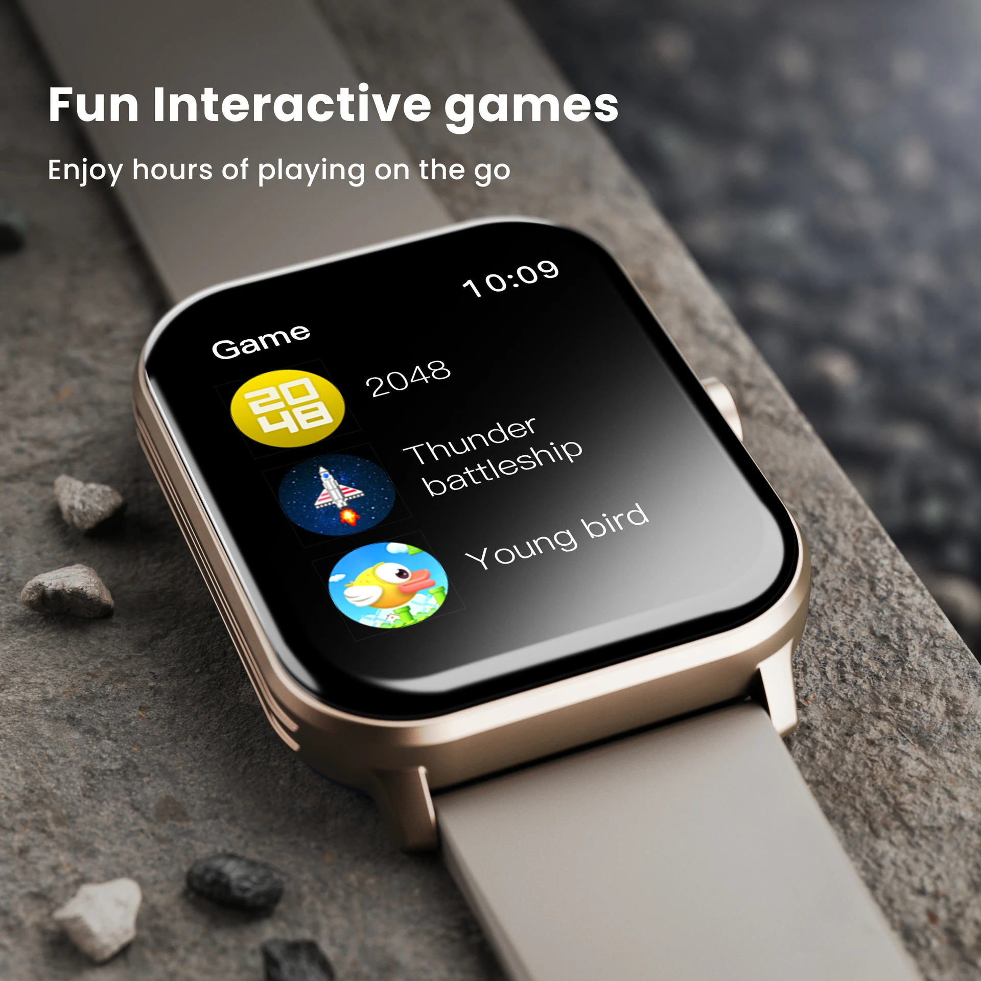 Smart Fitness Watch with HD Touch Display